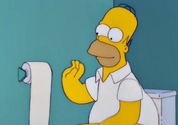 Кто из Симпсонов ведет семейный бюджет на рулонах туалетной бумаги? - 5 букв