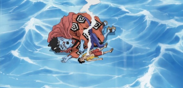 Как и когда Луффи из аниме One Piece появился шрам на груди?