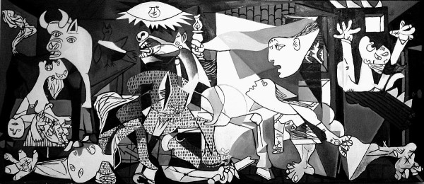 Какое полотно привело однажды гестаповцев в дом великого художника Пабло Пикассо? - 7 букв